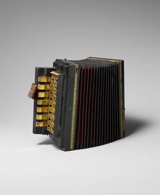 Accordion (1870–80) — Accordion, photograph from The Met