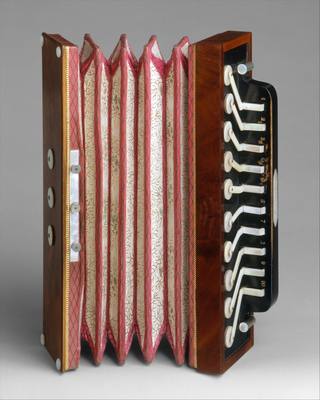 Accordion (ca. 1835) — Accordion, photograph from The Met