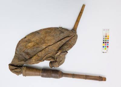 Bagpipe (Undated) — Bagpipes, photograph from Europeana