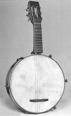 Cither Banjo (19th century) — Banjo, photograph from The Met