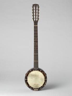 Banjo (ca. 1885) — Banjo, photograph from The Met