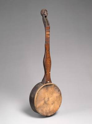 Banjo (mid-19th century) — Banjo, photograph from The Met