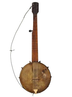 Banjo played by Lew Snowden (ca 1870s) — Banjo, photograph from Smithsonian