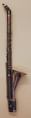 Basset Horn in F (ca. 1860) — Basset horn, photograph from The Met