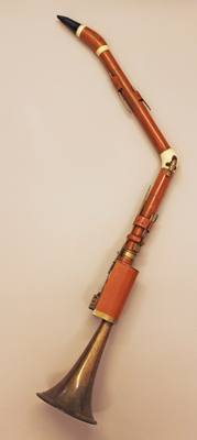 Basset Horn in F (ca. 1800) — Basset horn, photograph from The Met
