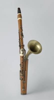 Basset horn (c. 1820) — Basset horn, photograph from Rijksmuseum
