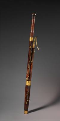 Bassoon in C (ca. 1813–25) — Bassoon, photograph from The Met