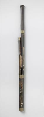 Bassoon (c. 1855) — Bassoon, photograph from Rijksmuseum