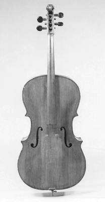 Violoncello or "Yankee Church Bass" (1807) — Cello, photograph from The Met