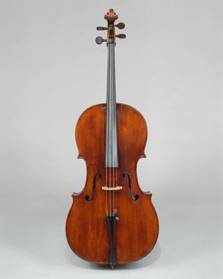 Violoncello (mid-19th century) — Cello, photograph from The Met