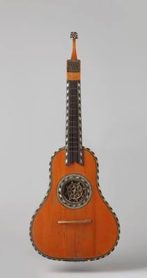 Cittern (c. 1775 - c. 1800) — Cittern, photograph from Rijksmuseum