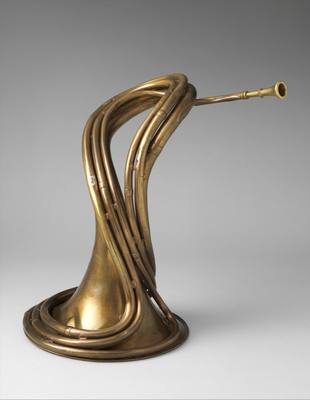 Cornet-trompe in D (ca. 1862) — Cornet, photograph from The Met