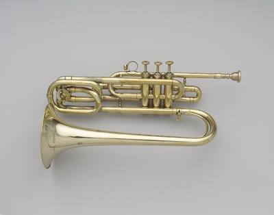 Cornet Omnitonique (1847) — Cornet, photograph from The Met