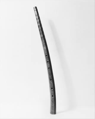Cornetto in A (17th century) — Cornett, photograph from The Met
