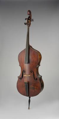 Double Bass (18th century) — Double bass, photograph from The Met