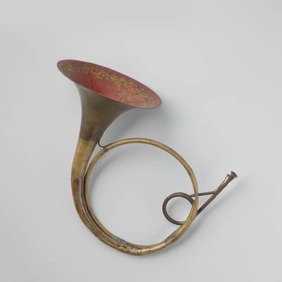 Natural horn (in or after c. 1850) — French horn, photograph from Rijksmuseum