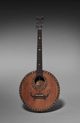 Guitar (c. 1860) — Guitar, photograph from Cleveland Museum of Art