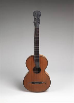 Guitar (ca. 1835–40) — Guitar, photograph from The Met