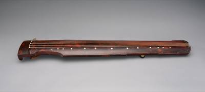 Guqin (古琴 ) (late 17th–mid 18th century) — Guqin, photograph from The Met