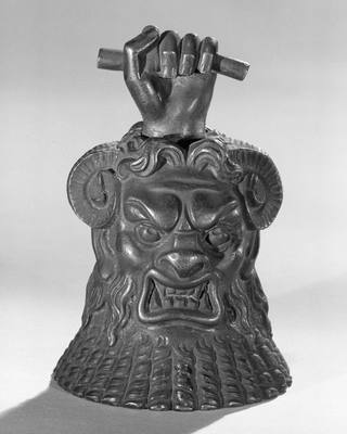 Hand Bell (19th century) — Handbell, photograph from The Met