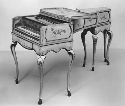 Harpsichord (1773) — Harpsichord, photograph from The Met