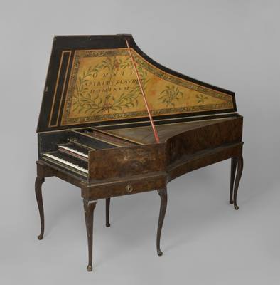 Harpsichord (1669) — Harpsichord, photograph from Rijksmuseum