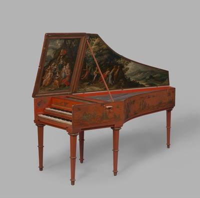 Harpsichord (1640) — Harpsichord, photograph from Rijksmuseum