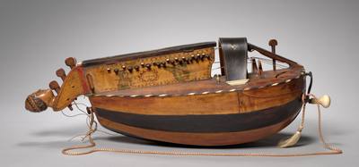 Vielle à Roue (Hurdy-Gurdy) (1865–70) — Hurdy-gurdy, photograph from Cleveland Museum of Art