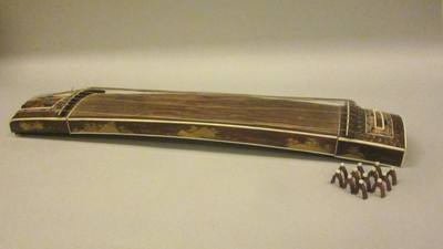 Miniature Koto (箏) (mid 19th–late 19th century) — Koto, photograph from The Met