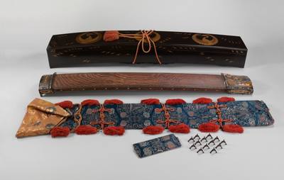 Koto (箏) (early 17th century) — Koto, photograph from The Met