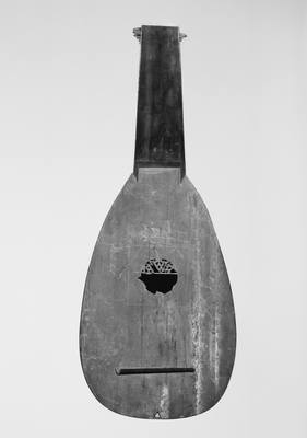 Lute (mid-16th century) — Lute, photograph from The Met