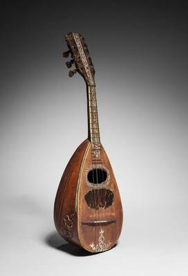 Mandolin (1785) — Mandolin, photograph from Cleveland Museum of Art