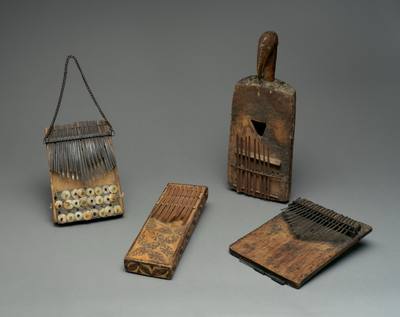Mbira (late 19th century) — Mbira, photograph from The Met