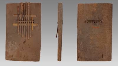 Zanze (late 19th century) — Mbira, photograph from The Met