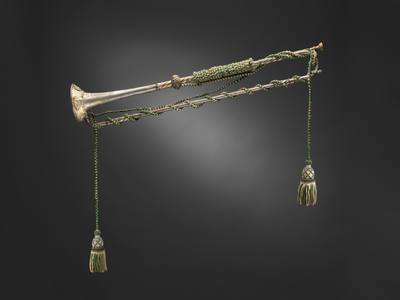 Natural Trumpet (ca. 1700) — Natural trumpet, photograph from The Met