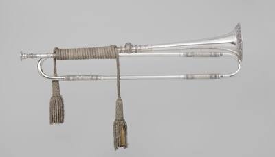 Natural trumpet (c. 1813) — Natural trumpet, photograph from Rijksmuseum