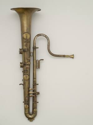 Soprano ophicleide in B-flat (mid-19th century) — Ophicleide, photograph from The Met