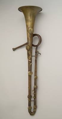 Tenor (Alto) Ophicleide in E-flat (ca. 1825–65) — Ophicleide, photograph from The Met