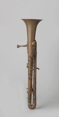 Alto ophicleide (c. 1830 - c. 1850) — Ophicleide, photograph from Rijksmuseum