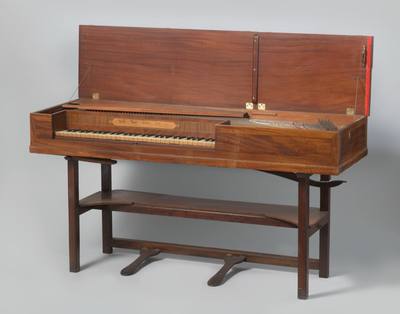 Square piano (1783) — Piano, photograph from Rijksmuseum