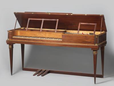 Square piano (1808) — Piano, photograph from Rijksmuseum
