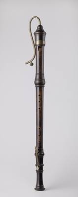 Bass recorder (c. 1720) — Recorder, photograph from Rijksmuseum