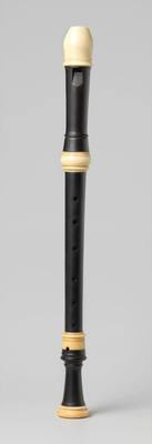 Alto recorder (c. 1700) — Recorder, photograph from Rijksmuseum