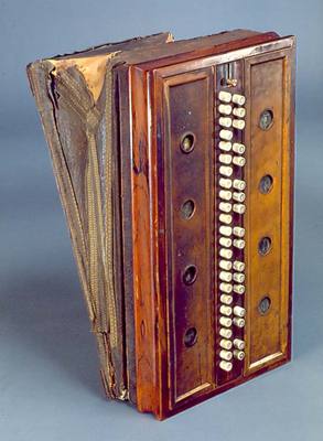 Rocking Melodeon (1825) — Reed organ, photograph from The Met