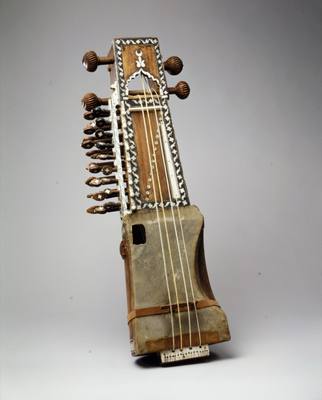 Sarangi (ca. 1865) — Sarangi, photograph from The Met