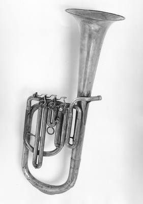 Alto Saxhorn in E-flat (1850–75) — Saxhorn, photograph from The Met