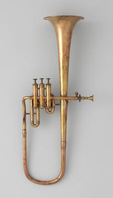 Alto Saxhorn in B-flat (ca. 1900) — Saxhorn, photograph from The Met