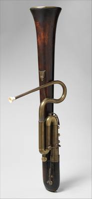 Serpent Forveille in B-flat (ca. 1825) — Serpent, photograph from The Met