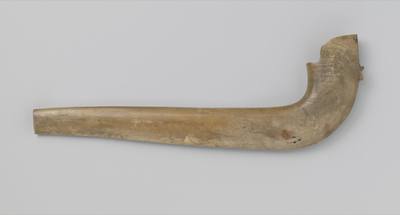 Shofar (c. 1600 - in or before 1897) — Shofar, photograph from Rijksmuseum