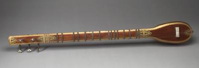 Sitar (late 19th century) — Sitar, photograph from The Met